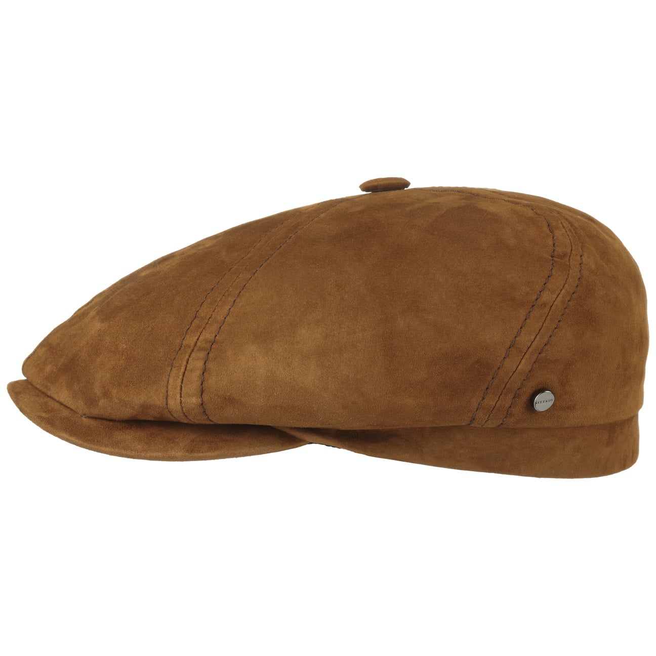 Stetson Brooklin Goat Flat Cap - Premium Wool Men's Hat for Casual & Outdoor Wear | Perfect for Fall, Winter & Travel