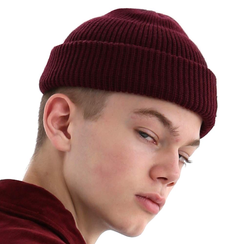 UNDERCONTROL Unisex Winter Fisherman Beanie - Stylish Knit Skull Cap for Men & Women - Warm Roll-Up Watch Hat in Multiple Colors - Perfect for Outdoor Activities, Fishing, and Cold Weather Protection