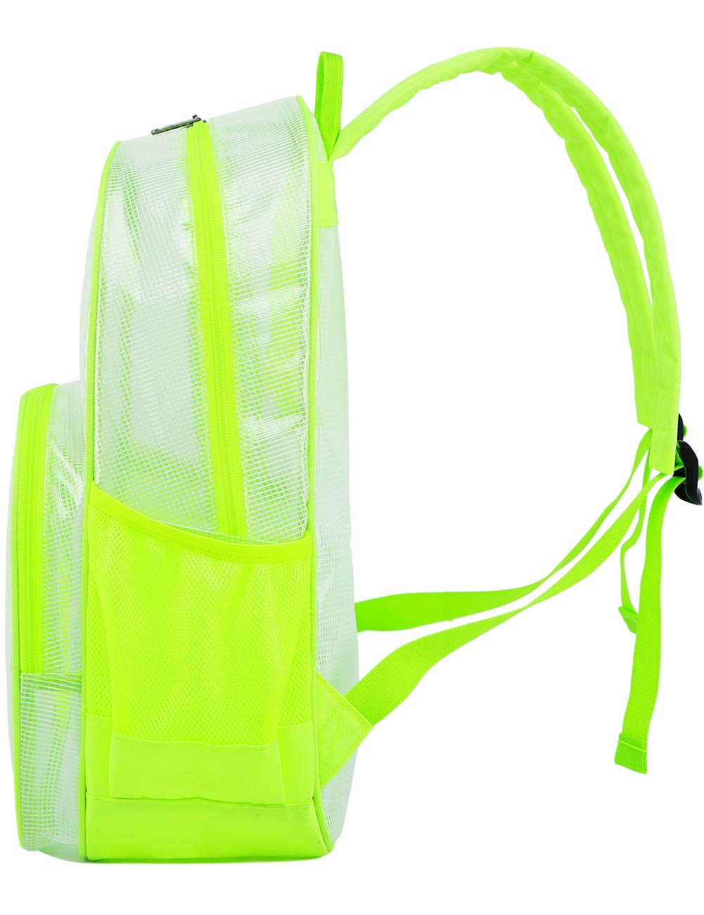 mygreen Clear Backpack - Heavy Duty Transparent School Backpack for 15.6 Inch Laptop - Perfect for School, Travel, Airport Security & Work Commute