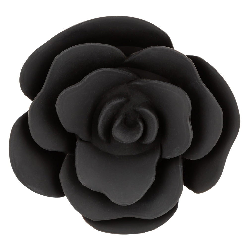 Forbidden Silicone Rose Anal Plug - Large Size for Comfort & Pleasure - Perfect for Couples Play & Solo Exploration