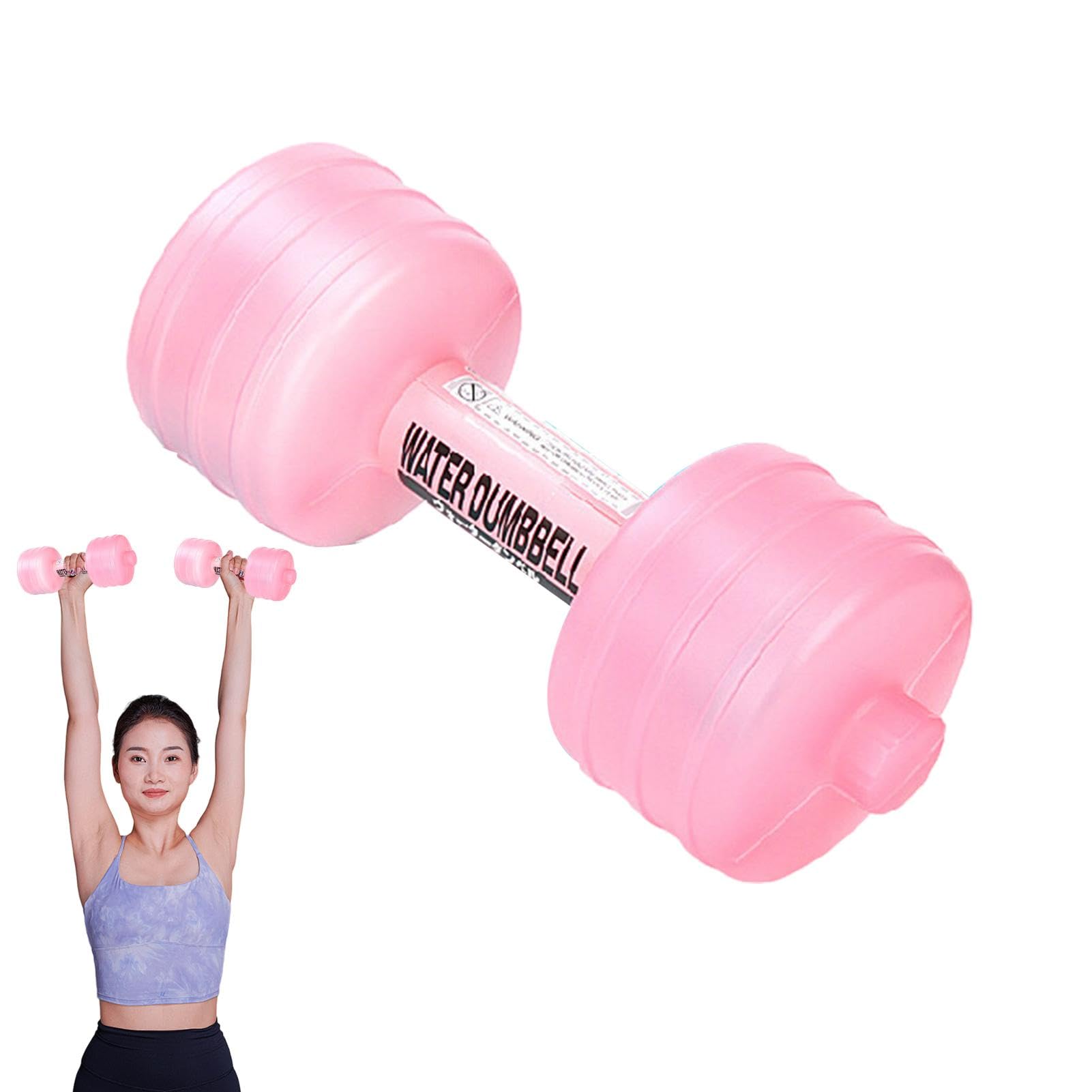 Water Weights Dumbbells - Adjustable Water-Filled Dumbbells for Home Workouts, Strength Training, Squats, Chest Press & Bicep Curls - Perfect for Jogging, Walking & Aquatic Fitness