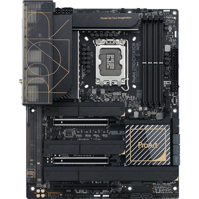 ASUS ProArt Z790 Creator WiFi Motherboard - Intel LGA 1700 Socket, DDR5, PCIe 5.0, Thunderbolt 4, 10G & 2.5G LAN - Perfect for Content Creation, Video Editing & 3D Rendering Workstations