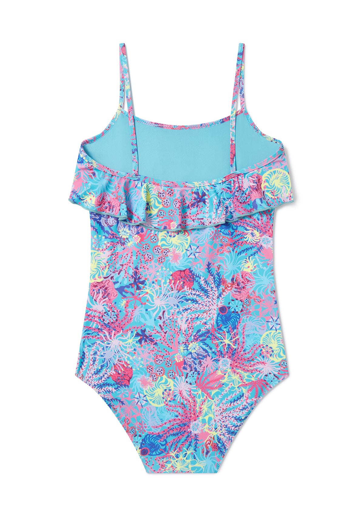 Coral One-Piece Swimsuit for Teen Girls - Trendy Bathing Suit for Pool, Beach & Summer Vacations