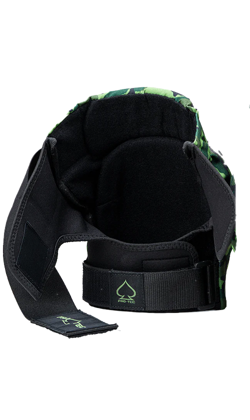 Pro Tec Street Junior Knee Pads Camo - Youth Protective Gear for Skateboarding, Cycling & Outdoor Sports - Durable Knee Guards for Kids Active Play