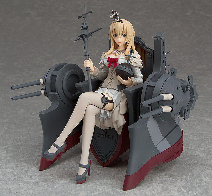 Figma #EX 052 Warspite Kantai Collection KanColle Anime Figure - Japanese Warship Girl Character Model for Display & Collection