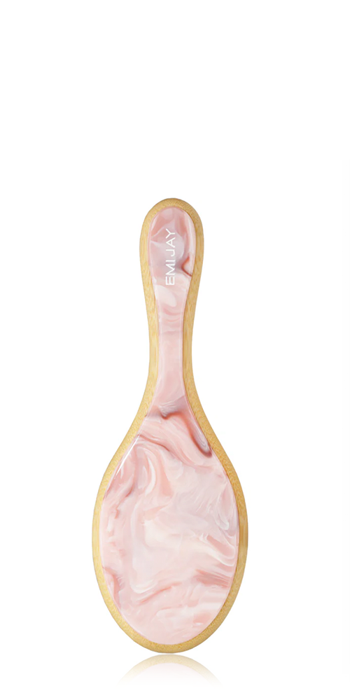 Flat Brush Pink Chantilly - Professional Makeup Brush for Blending & Contouring | Perfect for Foundation, Powder & Cream Application | Salon & Home Use Beauty Essential