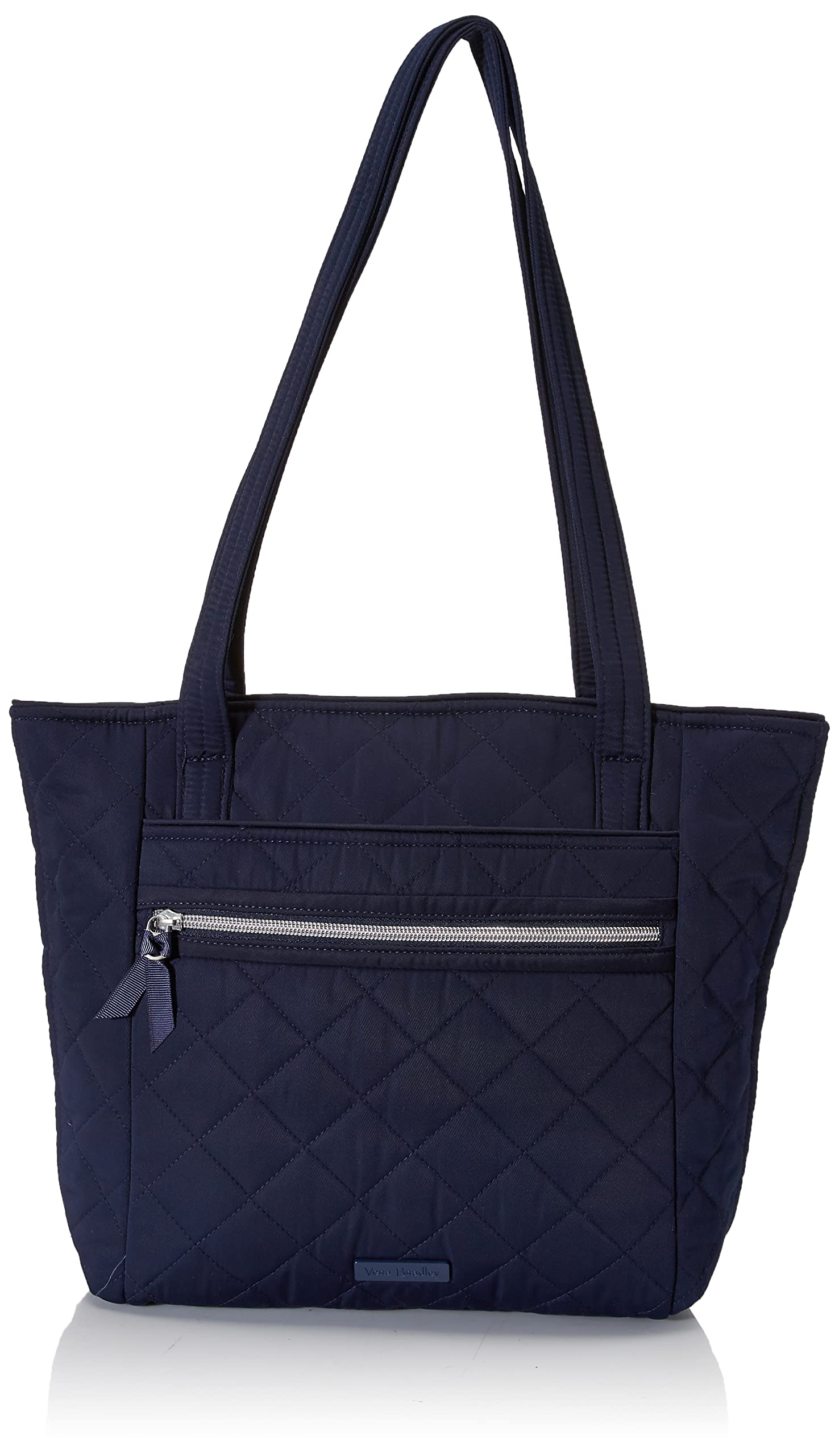 Vera Bradley Women's Performance Twill Small Vera Tote Bag - Lightweight Durable Handbag for Work, Travel & Everyday Use | Stylish Crossbody Purse for Women