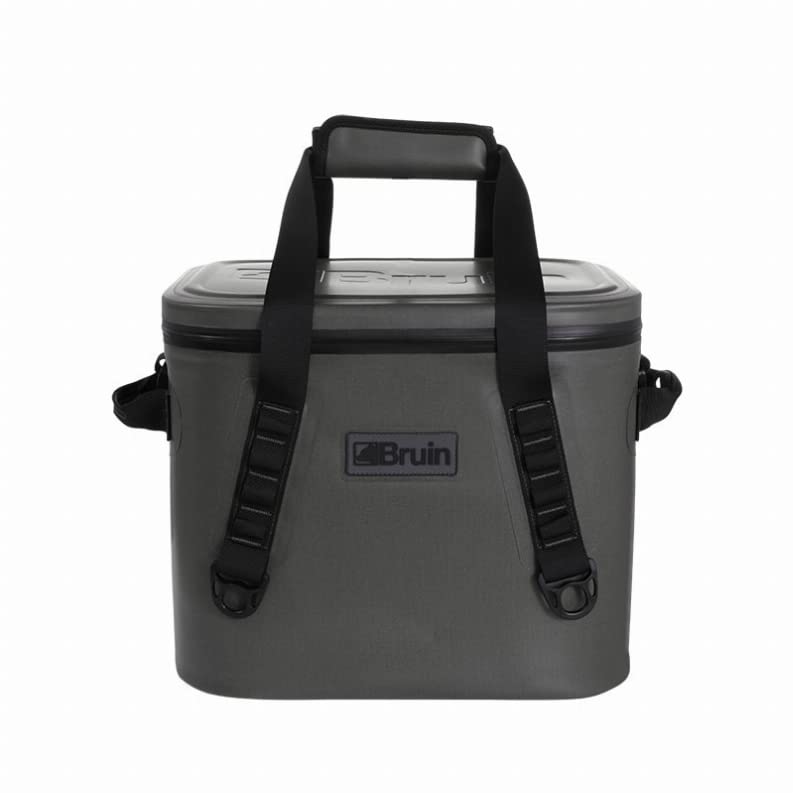 Bruin Outdoors 30 Can Soft Sided Cooler Bag - Portable Insulated Picnic, Beach, Camping & Tailgating Cooler for Drinks & Food
