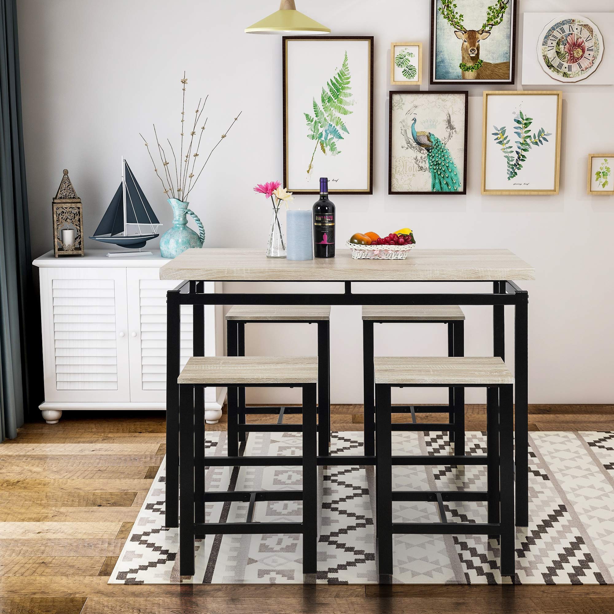 5-Piece Pub Table Set - 36