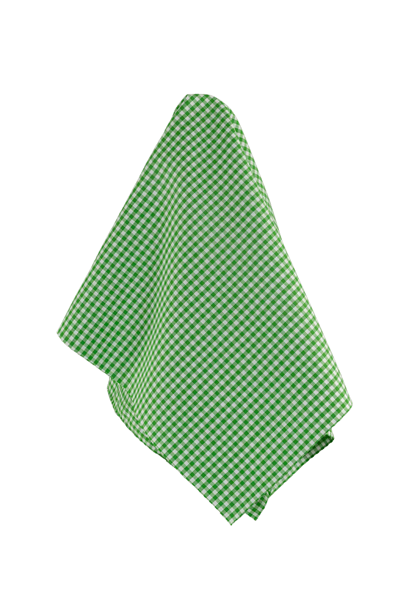 Japanese Yard Dyed Cotton Gingham Green Fabric - Premium Quality Cotton Material for Sewing, Quilting, and DIY Crafts - Perfect for Summer Dresses, Tablecloths, and Home Decor Projects