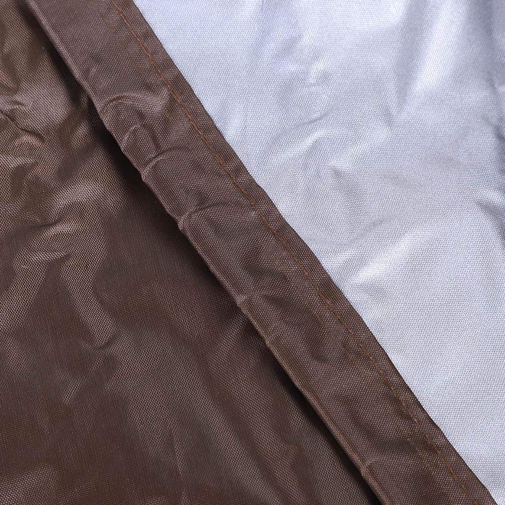 TOPINCN Waterproof Patio Chaise Lounge Cover - Outdoor Furniture Protector for Stackable Chairs with Storage Bag | All-Weather Protection for Backyard, Poolside & Garden Use