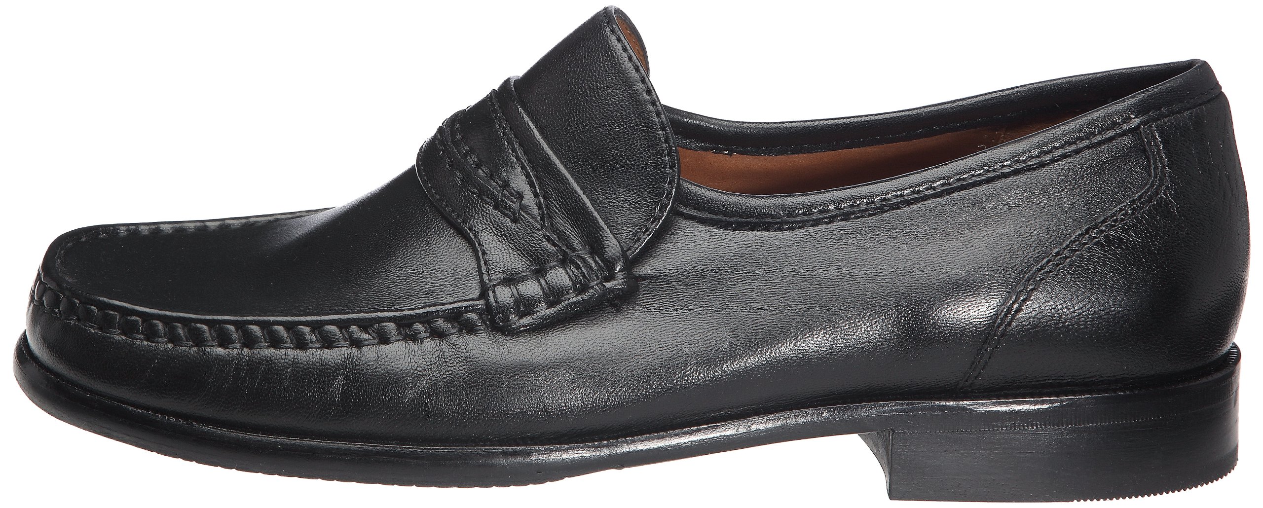 Sioux Men's Moccasin Shoes - Genuine Leather Soft Sole Slip-On Comfortable Native American Style for Casual Wear & Outdoor Activities