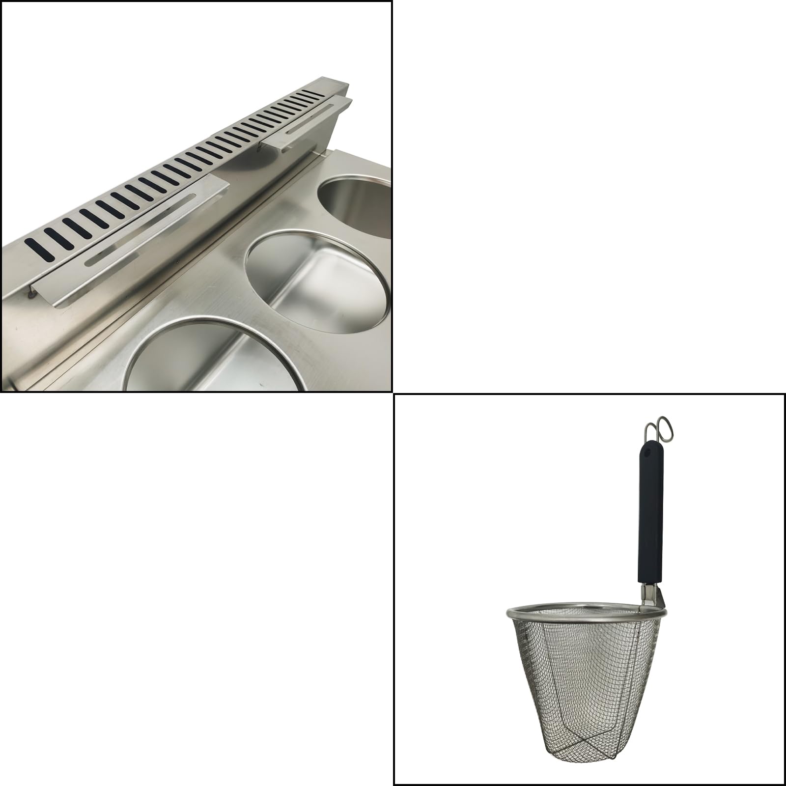 Commercial 6-Basket Pasta Cooker Machine - 12L (3.17Gal) Capacity, 2800Pa LP Gas Noodle Cooker for Restaurants & Catering - Perfect for Spaghetti, Ramen & Bulk Pasta Cooking