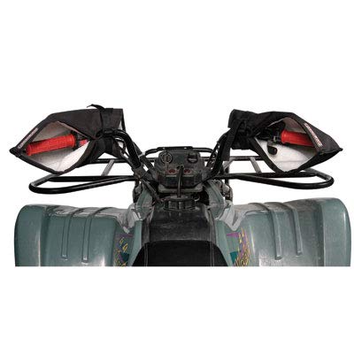 TUSK ATV Heated Grips with Lock-On Technology - Thumb Throttle Warmer & Cold Pro Hand Mitts for Winter Riding - Keep Hands Warm in Snow, Ice & Extreme Cold Weather