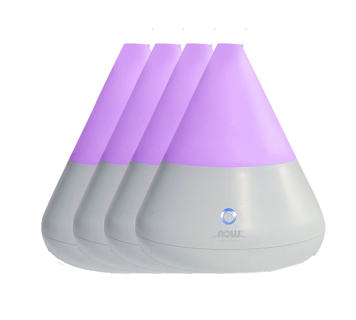 Now Solutions Ultrasonic Essential Oil Diffuser - 4 Pack for Aromatherapy, Spa, and Wellness - Perfect for Home, Office, and Yoga Studio Relaxation
