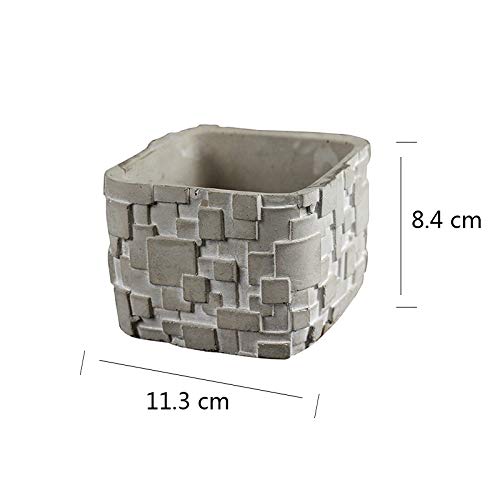 Premium Silicone Flower Pot Mold for Succulent Plants - DIY Cement, Gypsum, Concrete & Clay Vase Molds - Perfect for Home Gardening, Craft Projects & Unique Gifts