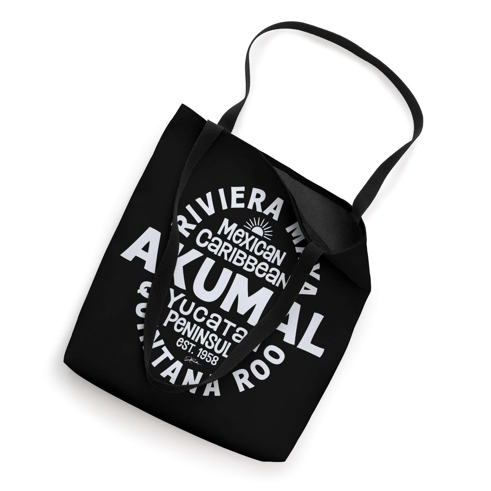 JCombs: Stylish Akumal Mexico Beach Tote Bag - Perfect for Vacation, Poolside & Summer Travel Accessories