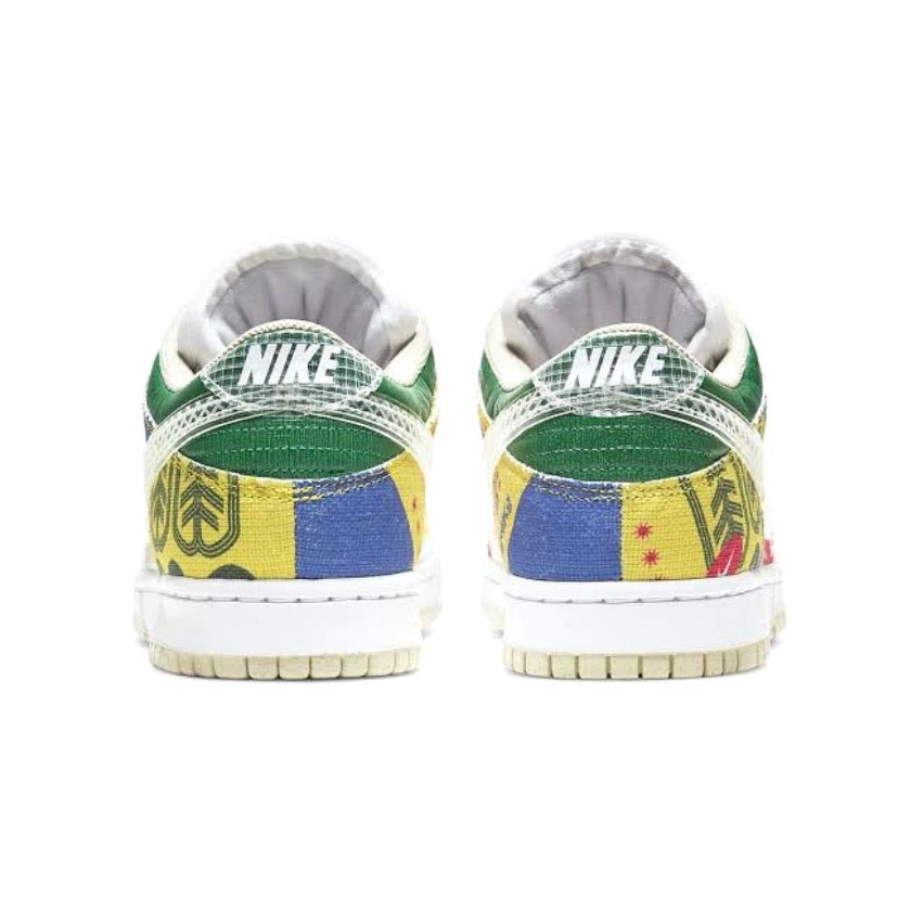 Nike Dunk Low City Market Multi-Color Sneakers - Men's & Women's Casual Shoes for Streetwear, Skateboarding & Everyday Fashion