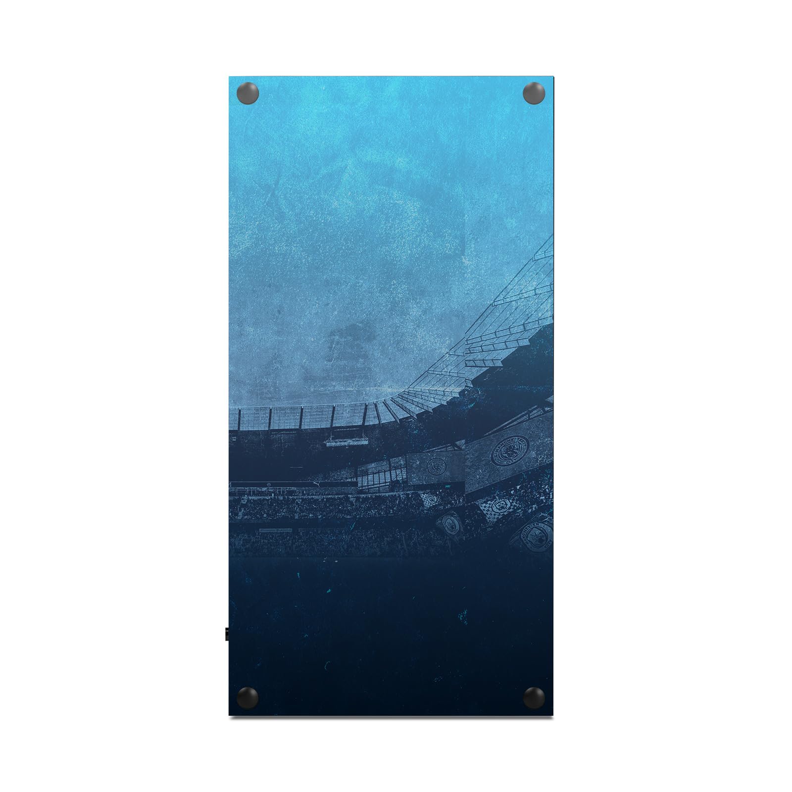 Official Manchester City FC Erling Haaland 2023/24 Kit Vinyl Sticker Decal - Compatible with Xbox Series X Console & Controller - Gaming Skin for Xbox Accessories - Perfect for Gamers and Soccer Fans