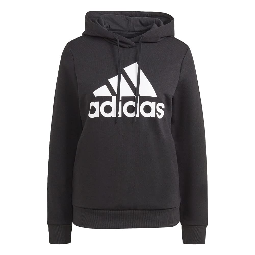 Adidas Women's Essentials Logo Fleece Hoodie - Soft Warm Pullover Sweatshirt for Casual Wear, Gym & Outdoor Activities