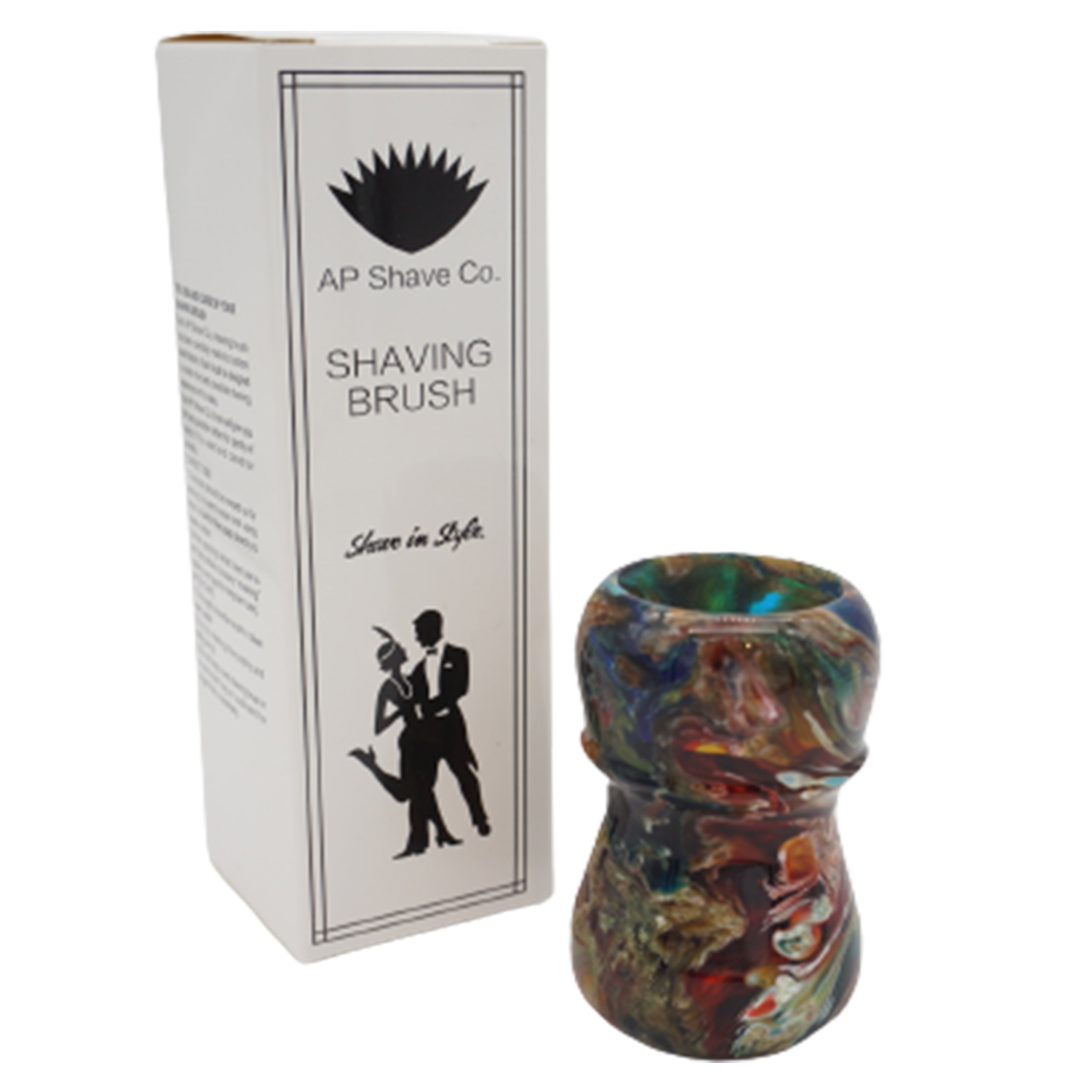 Premium Handcrafted Wooden Shaving Brush Handle - Fits 28mm & 30mm Knots - Perfect for Wet Shaving & Grooming Gifts - Ideal for Barber Shops & Home Use