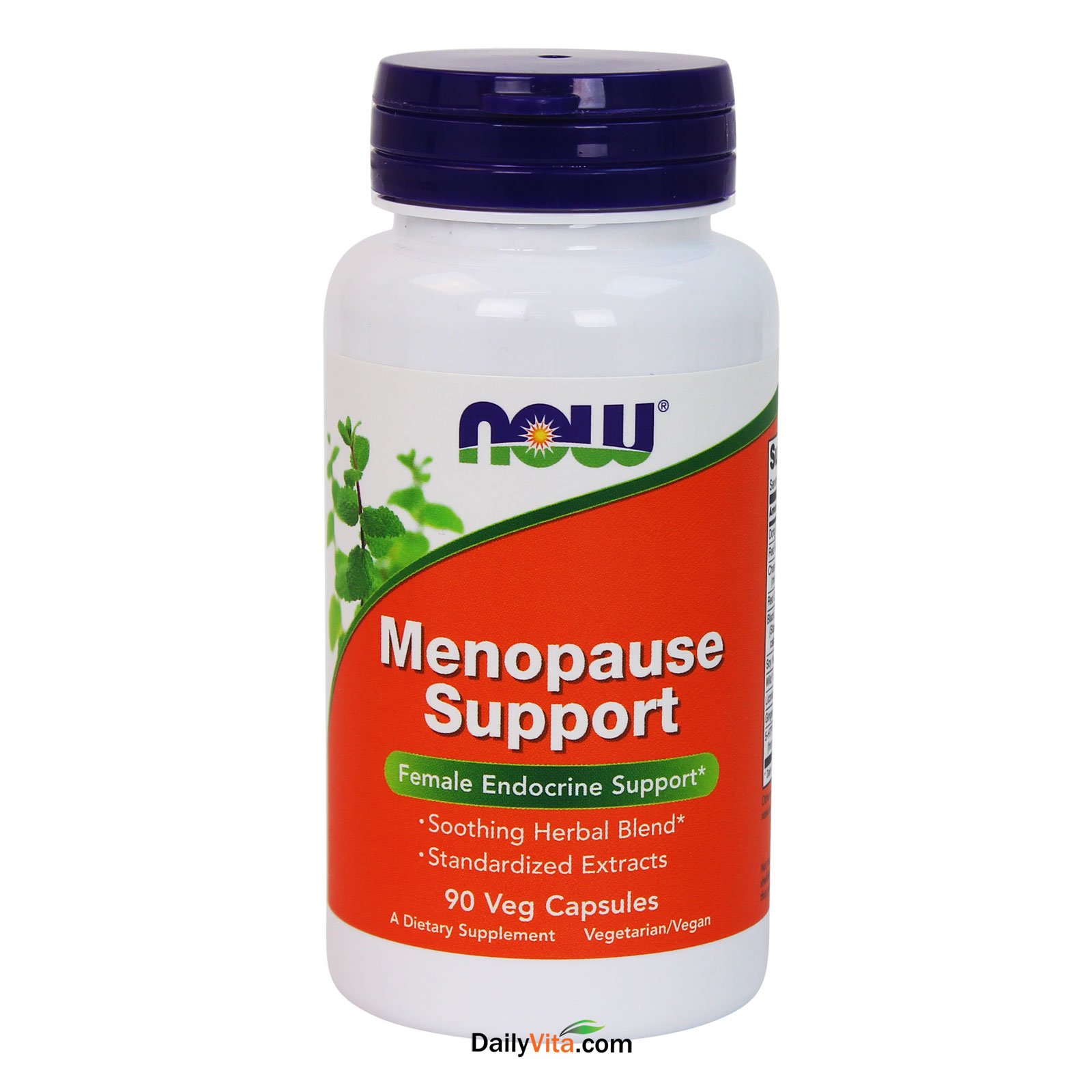 Now Foods Menopause Support Supplement - 2 Bottles (90 Capsules Each) for Hot Flash Relief & Hormonal Balance - Ideal for Women Over 40 During Perimenopause & Menopause Transition