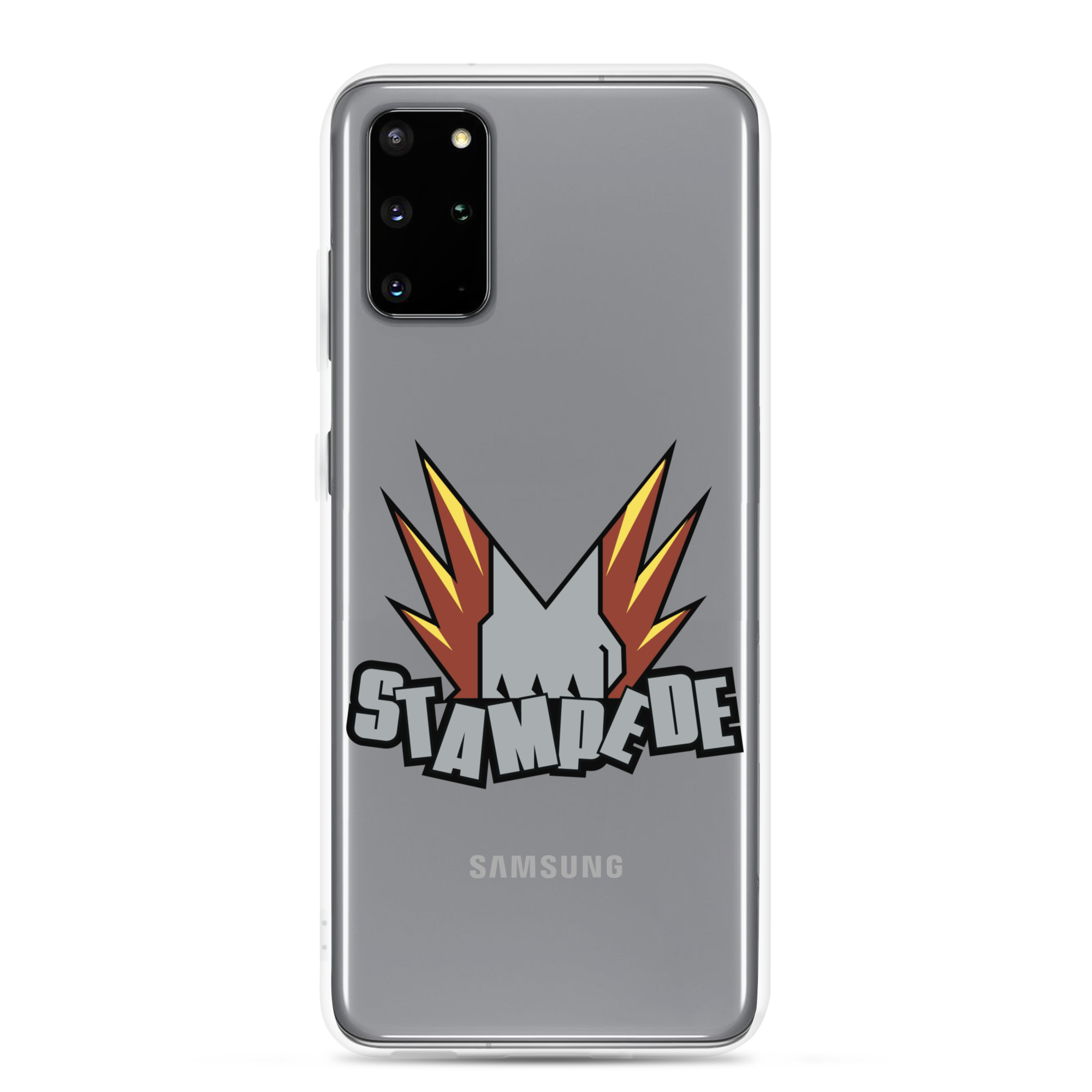 Zoo Jitsu Fighters Stampede Clear Protective Case for Samsung Galaxy - Durable Slim Cover for Everyday Use & Gaming Enthusiasts