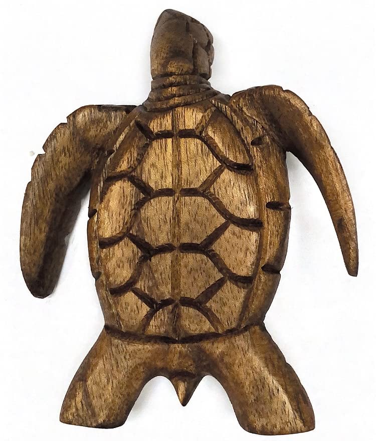 Premium Handcrafted Turtle Wooden Collection - Unique Home Decor & Gift for Nature Lovers | Perfect for Living Room, Bedroom, Office & Nursery Decor