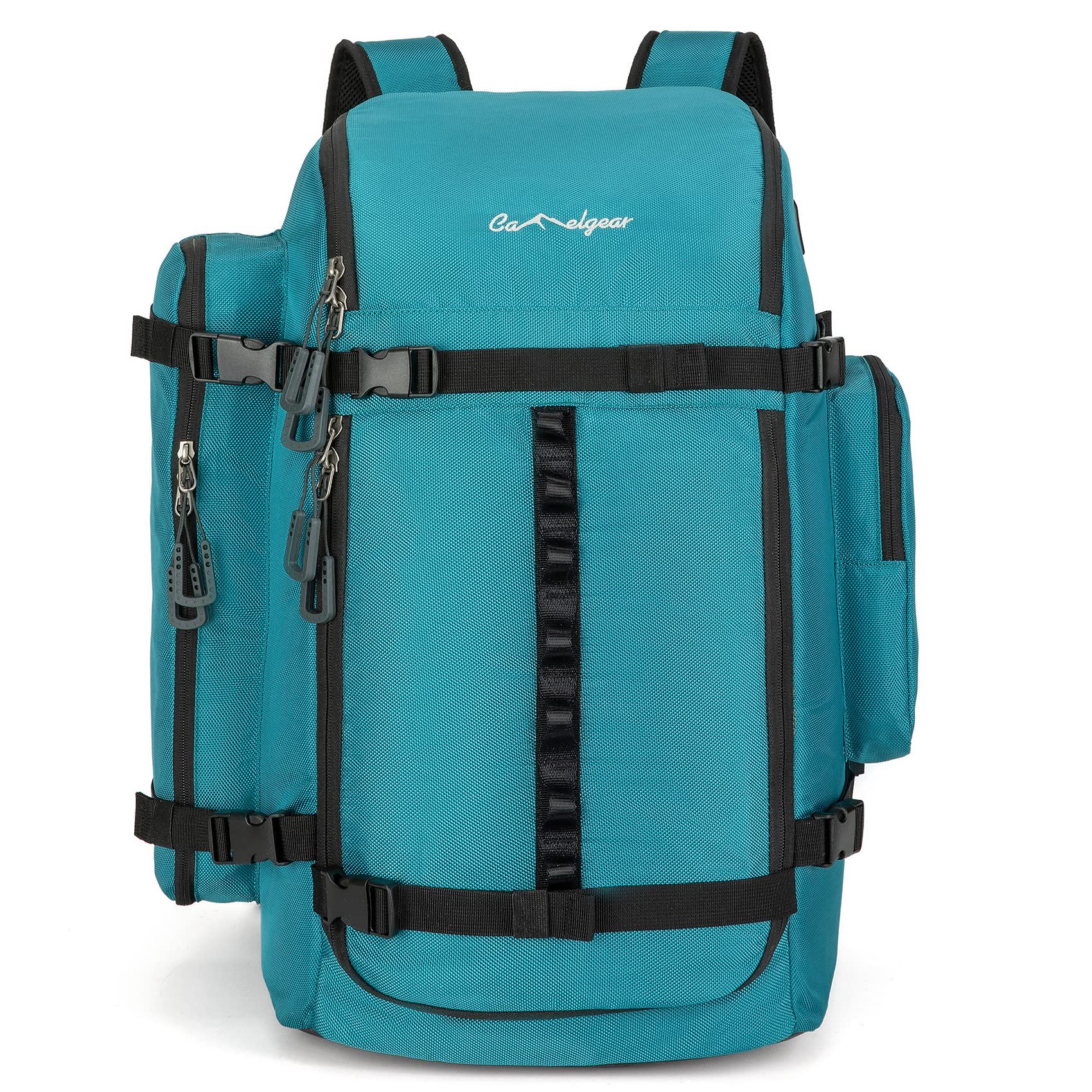 65L Waterproof Ski Boot Bag - 1680D Nylon Padded Duffle Backpack for Men, Women & Kids - Perfect for Ski Trips, Air Travel & Snowboarding Gear Storage