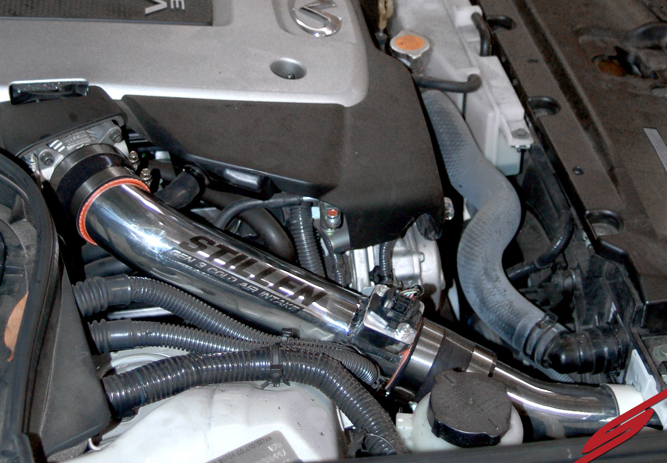 2009-2013 Infiniti G37 Sedan Performance Dual Ultra Long Tube Cold Air Intake Kit (Gen 3) [V36] with Oil Filter 402847 - Upgrade Engine Power & Fuel Efficiency for Street Racing & Daily Driving
