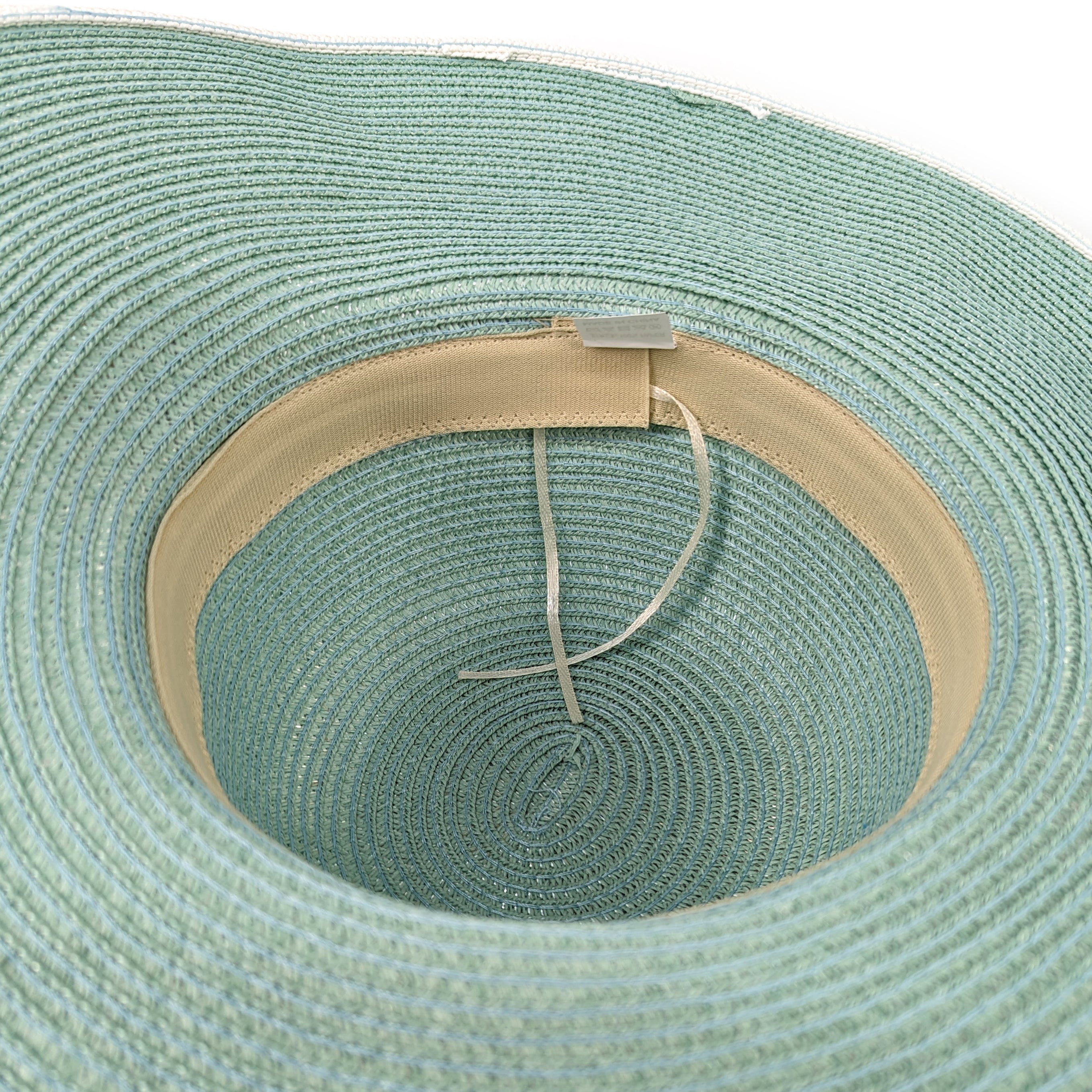 Bold Daisy Wide Brim Foldable Sun Hat for Women - Light Green Summer Beach Hat for Outdoor Travel, Gardening & Vacations