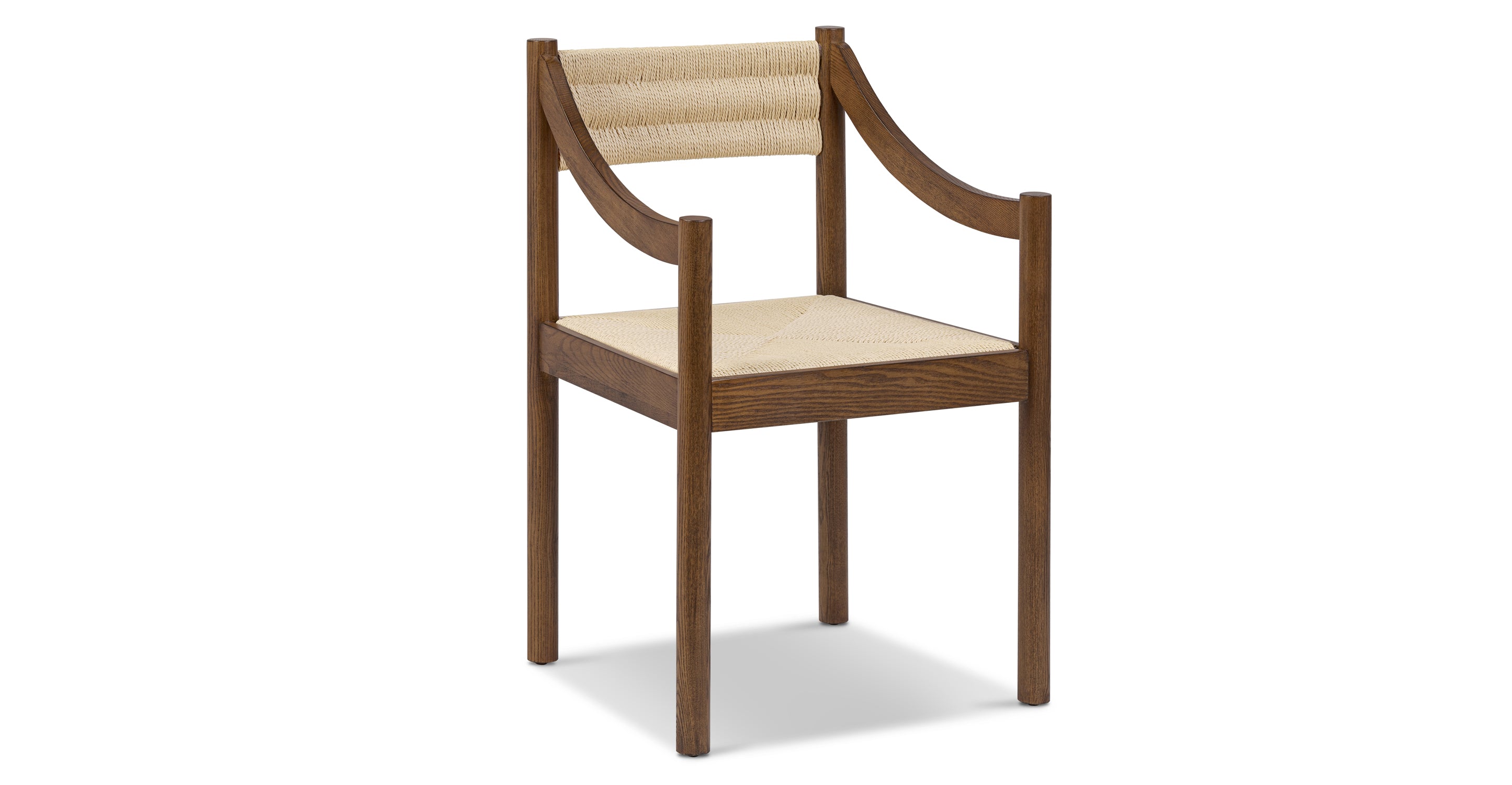 Torge Modern Dining Chair - Sturdy Wooden Kitchen Chairs with Padded Seat - Comfortable Home & Restaurant Furniture for Dining Room, Kitchen, and Cafe Use