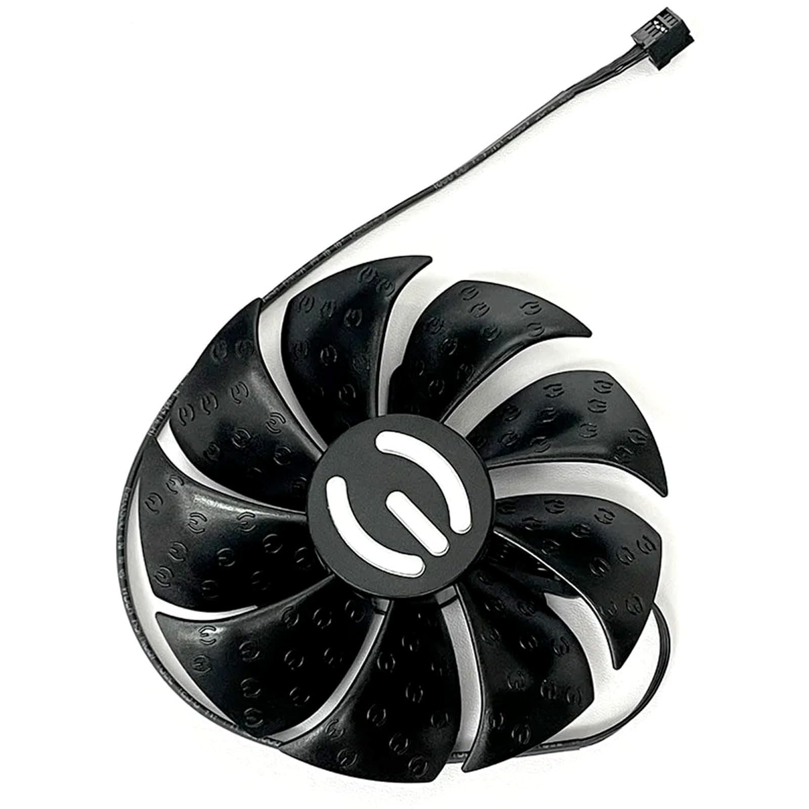 EVGA GeForce RTX 3070 3080 3090 FTW3 Graphics Card Fan Replacement - 87mm PLD09220S12H Cooling Fan for RTX 3080 TI & RTX3070 (Black A-Fan) - Perfect for Gaming PC Upgrades & GPU Maintenance