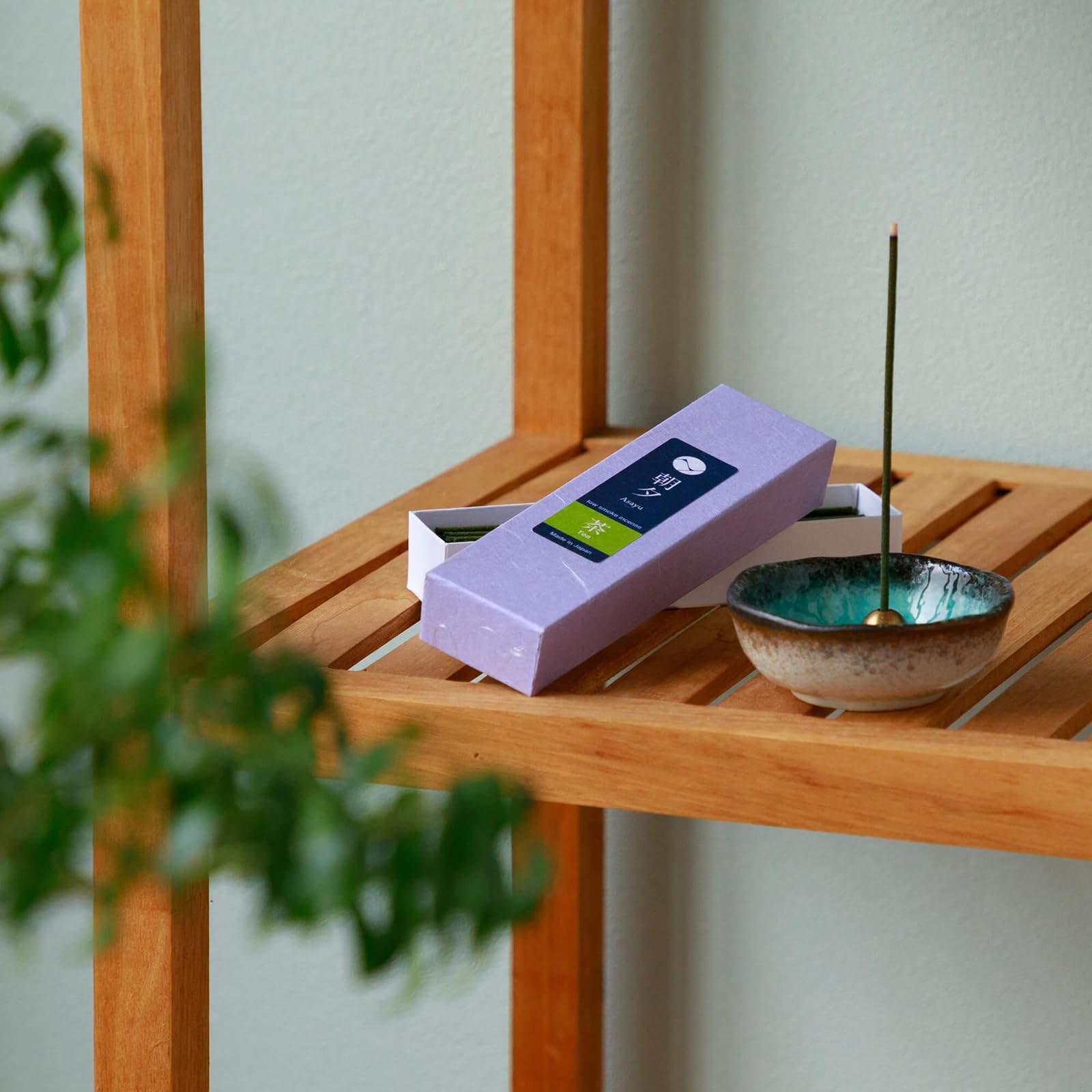 Premium Japanese Matcha Green Tea Incense Sticks - 20g Sample Size | 100% Natural, Low Smoke & Non-Toxic | Made in Japan | Perfect for Meditation, Yoga, Mindfulness & Home Relaxation | Morning Energy Boost & Stress Relief