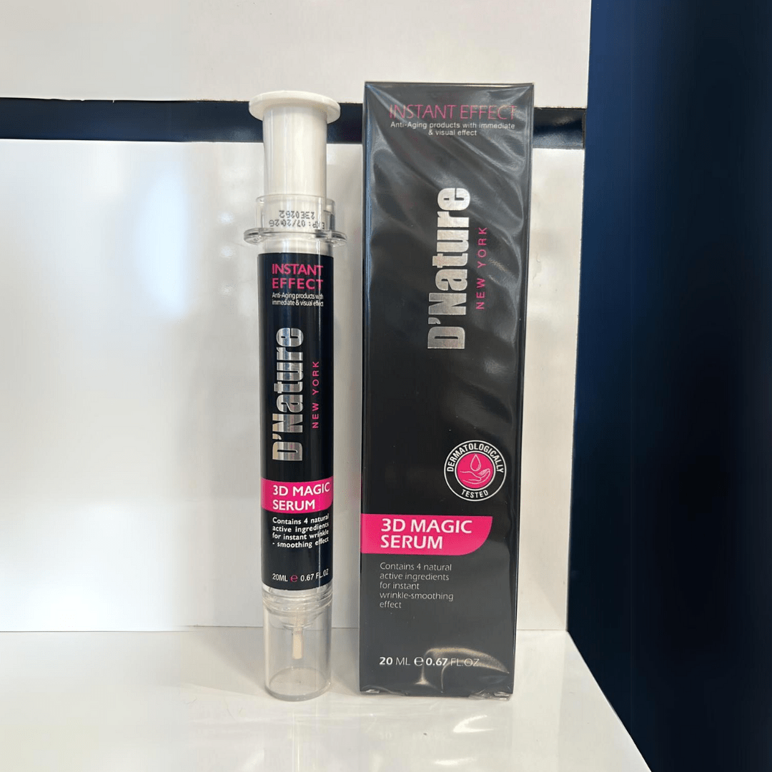 3D Magic Serum for Face - Anti-Aging Wrinkle Treatment & Hydrating Serum - Best for Night Skincare Routine & Daily Moisturizing