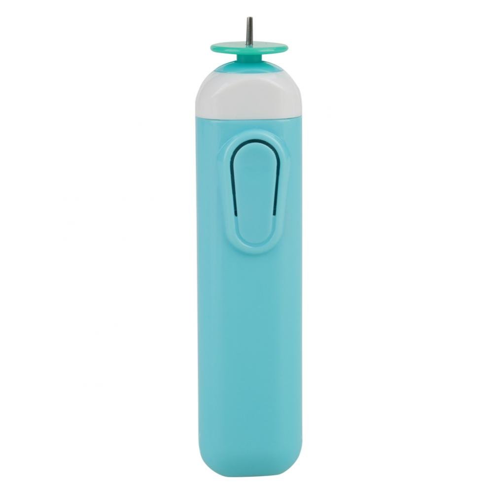 Electric Quilling Pen - Automatic Paper Curling Tool with Slotted Tip for DIY Craft Projects (Blue) | Perfect for Scrapbooking, Card Making & Home Decor