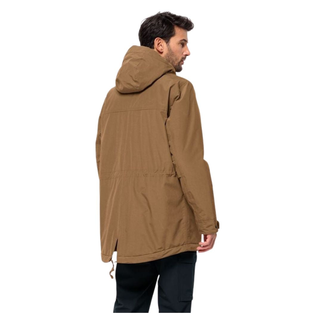Jack Wolfskin Talfrost Men's Waterproof Winter Coat - Insulated Windproof Parka for Hiking, Skiing & Outdoor Adventures