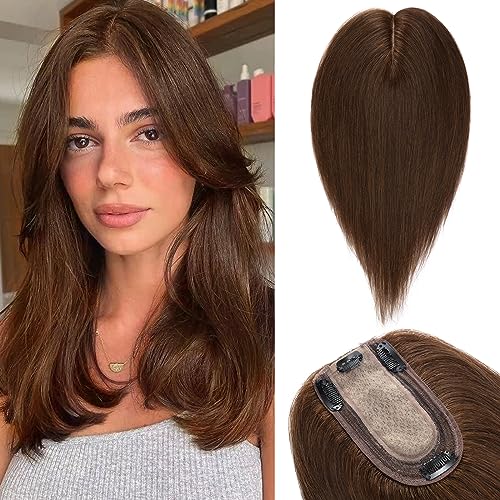 #4 Medium Brown-4 Clips