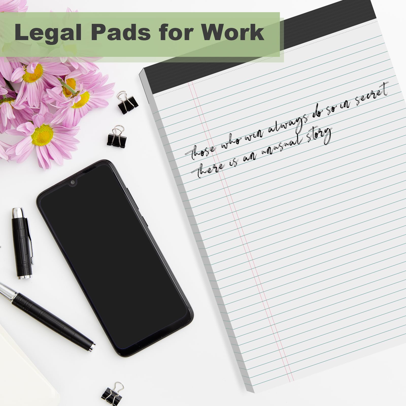 6-Pack Legal Notepads 8.5