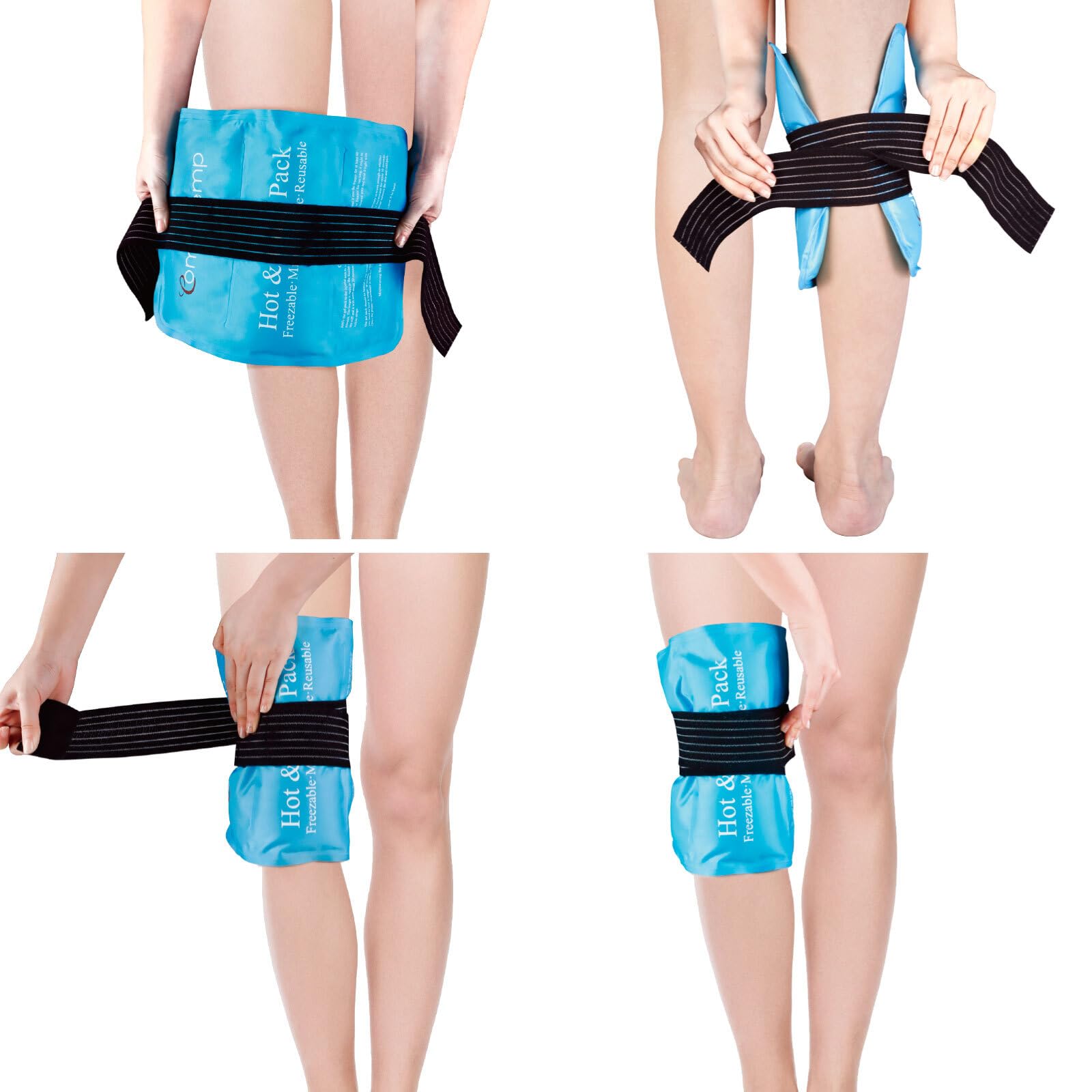 Comfytemp Reusable Gel Ice Pack for Injuries - 10.5