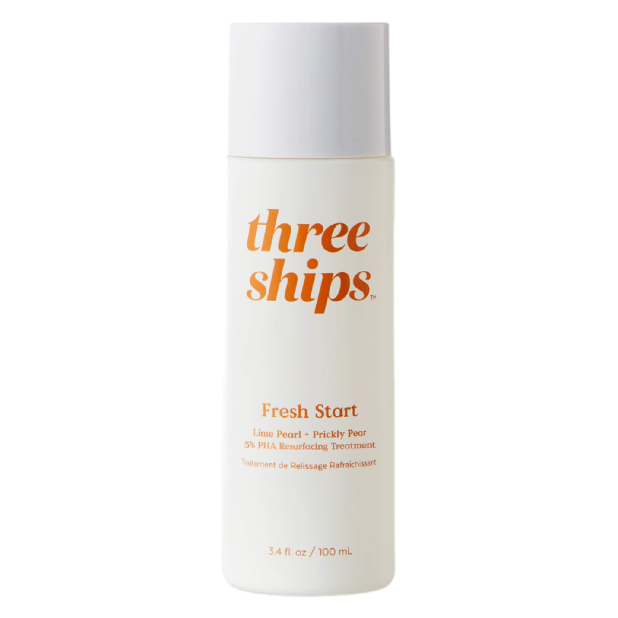 Fresh Start Lime Pearl + Prickly Pear 5% PHA Resurfacing Treatment - Exfoliating Face Mask for Glowing Skin | Gentle Chemical Peel for Sensitive Skin | Perfect for Nighttime Skincare Routine & Pre-Makeup Prep