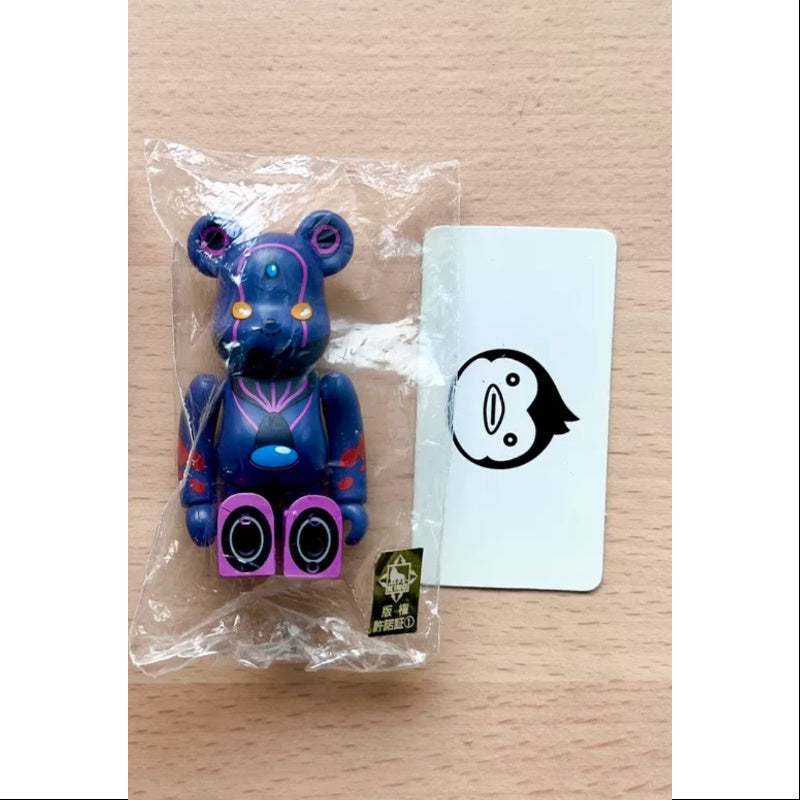 Bearbrick Series 23 SUPER Secret Penguin Drum 100% - Limited Edition Collectible Figure for Display & Gifting - Perfect for Anime Fans, Toy Collectors, and Home Decor