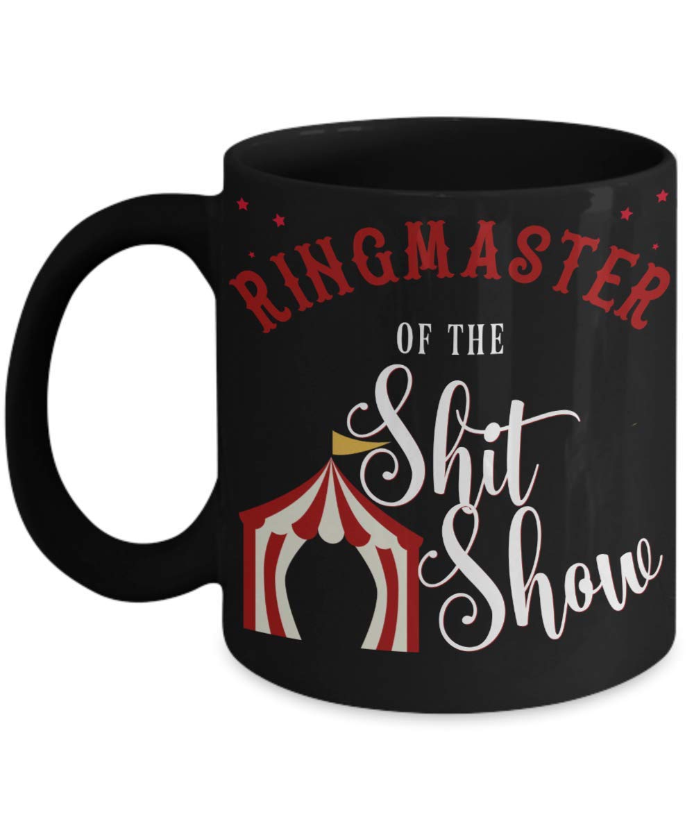 Ringmaster Circus Tent Mug - Funny & Quirky Gift for Men & Women | Birthday Gift for Friends | Unique Coffee Mug for Circus Lovers | Perfect for Office, Home & Gifts