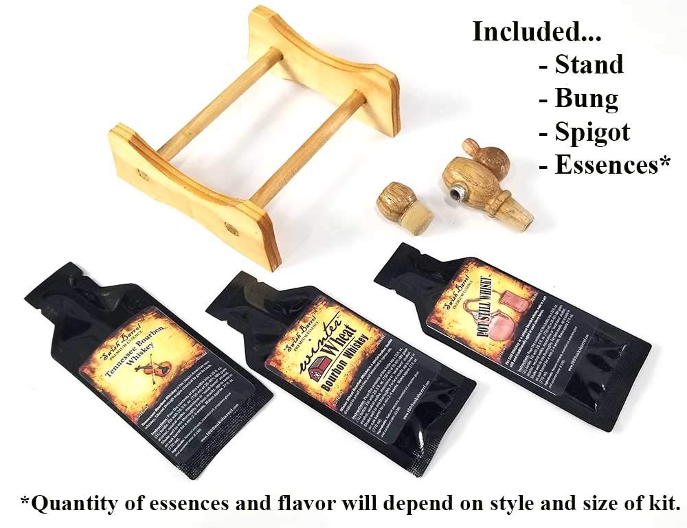 Custom Small Batch Bourbon Whiskey Making Kit with Personalized Still Design - 1 Liter Home Distilling Equipment - Perfect Bourbon Gift for Dad & Whiskey Enthusiasts - Great for Home Brewing, DIY Spirits & Unique Gifts