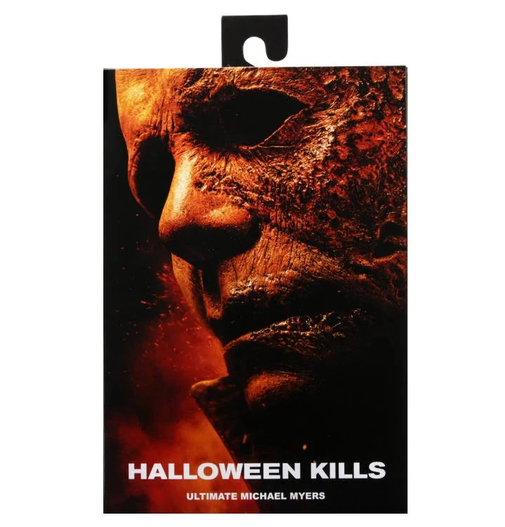 Halloween Kills Ultimate Michael Myers Action Figure - Collectible Horror Movie Character for Halloween Decor & Horror Fans Collection