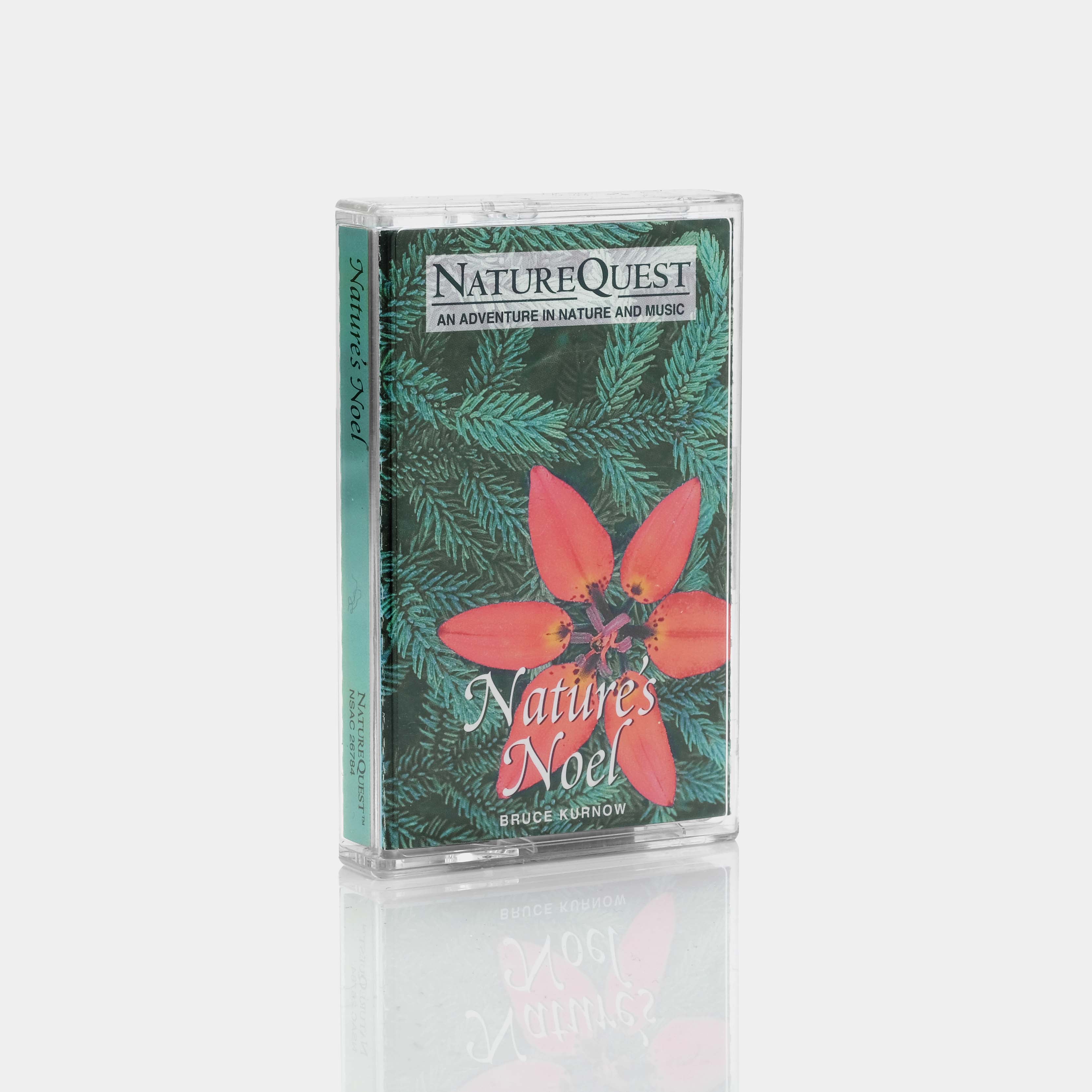 Bruce Kurnow Nature's Noel Cassette Tape - Christmas Holiday Music for Relaxation, Festive Gatherings & Seasonal Decor