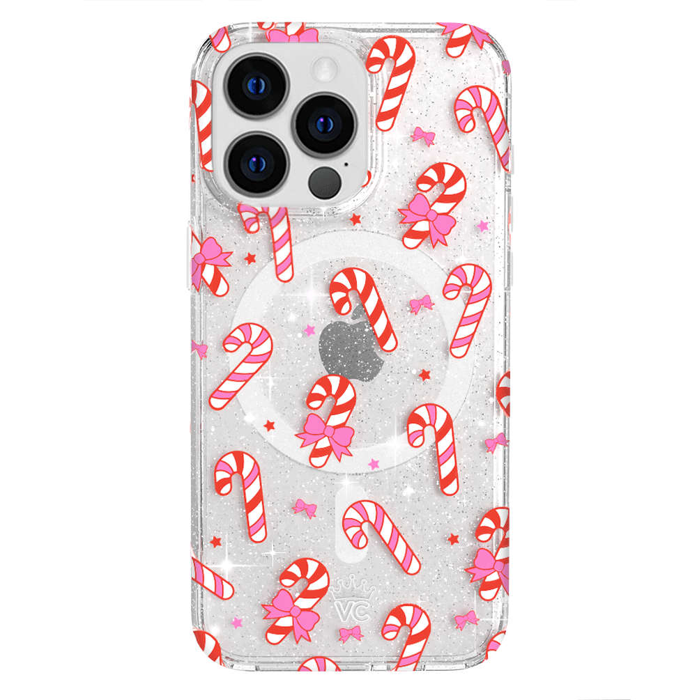 Peppermint Princess Cute Floral iPhone Case - Trendy Protective Phone Cover for iPhone 13/14/15 Pro Max - Perfect Gift for Women & Girls (Home, Office, Travel Use)