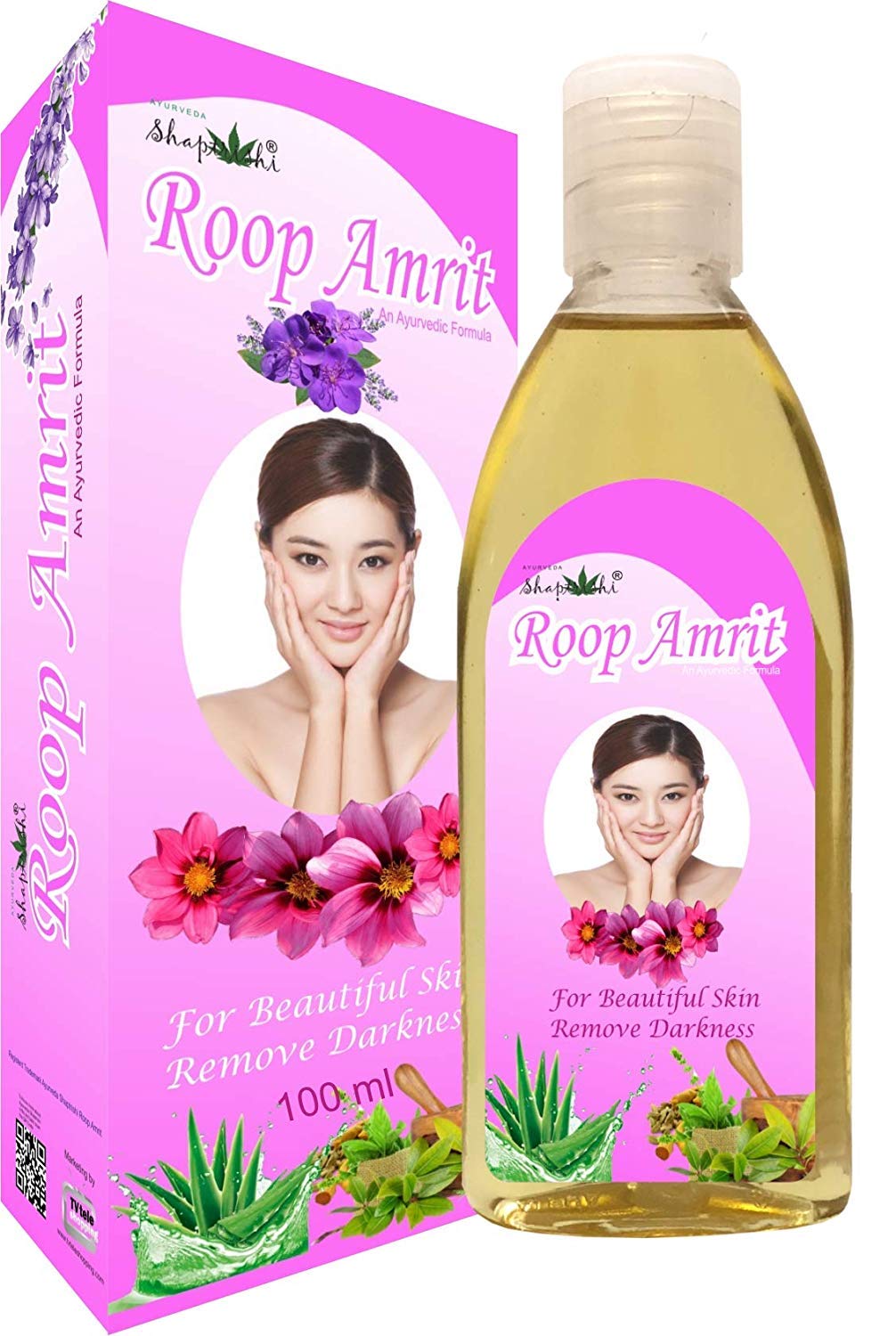 Shandhi Shudha Ayurveda Shaptrishi Roop Amrit Fairness Gel - Natural Skin Whitening & Brightening Face Lotion (100ml) for Glowing Complexion | Perfect for Daily Skincare Routine & Special Occasion Prep