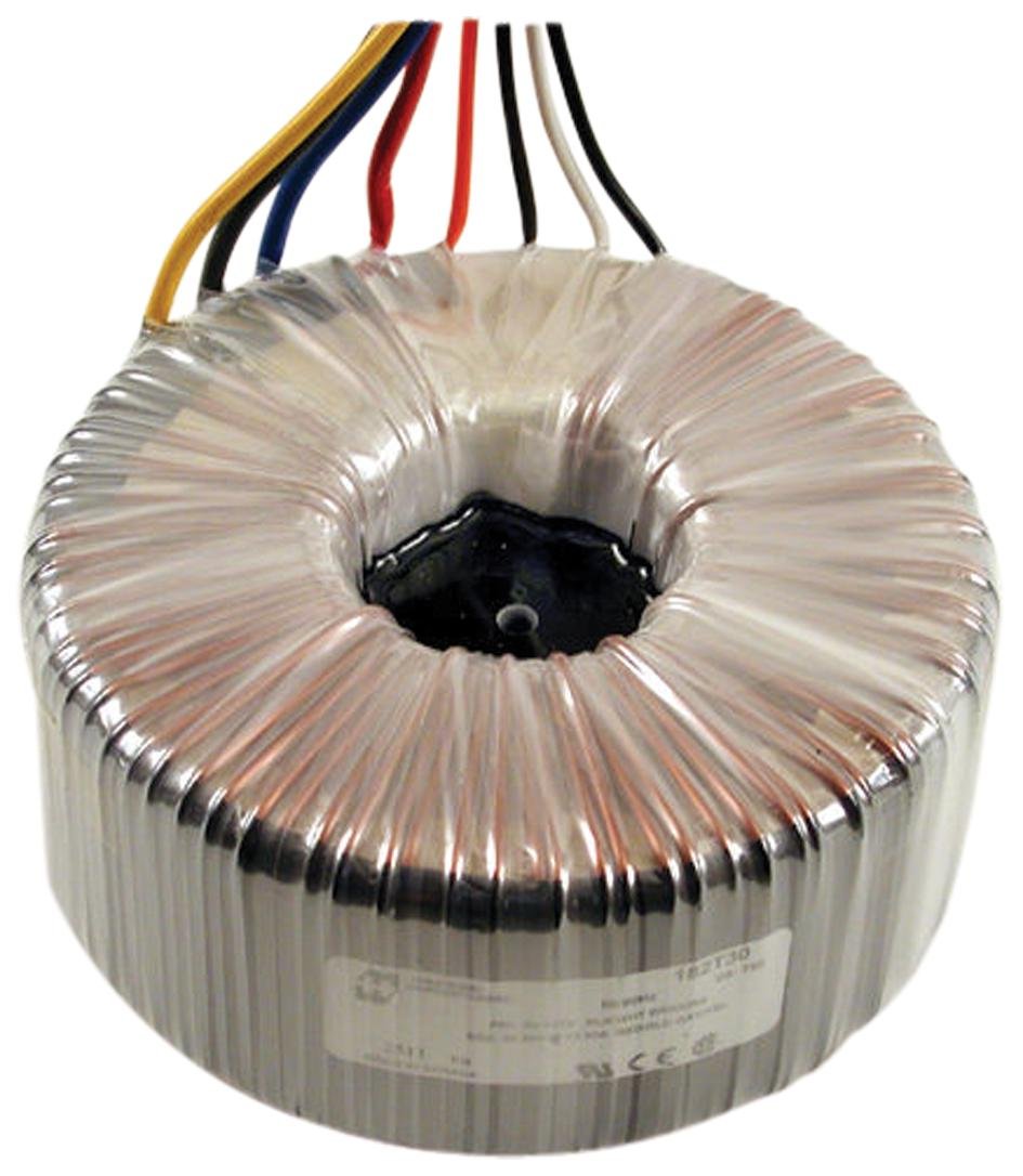 182G12 Toroidal Power Transformer - High Efficiency, Low Noise for Audio Amplifiers, Power Supplies & DIY Electronics Projects