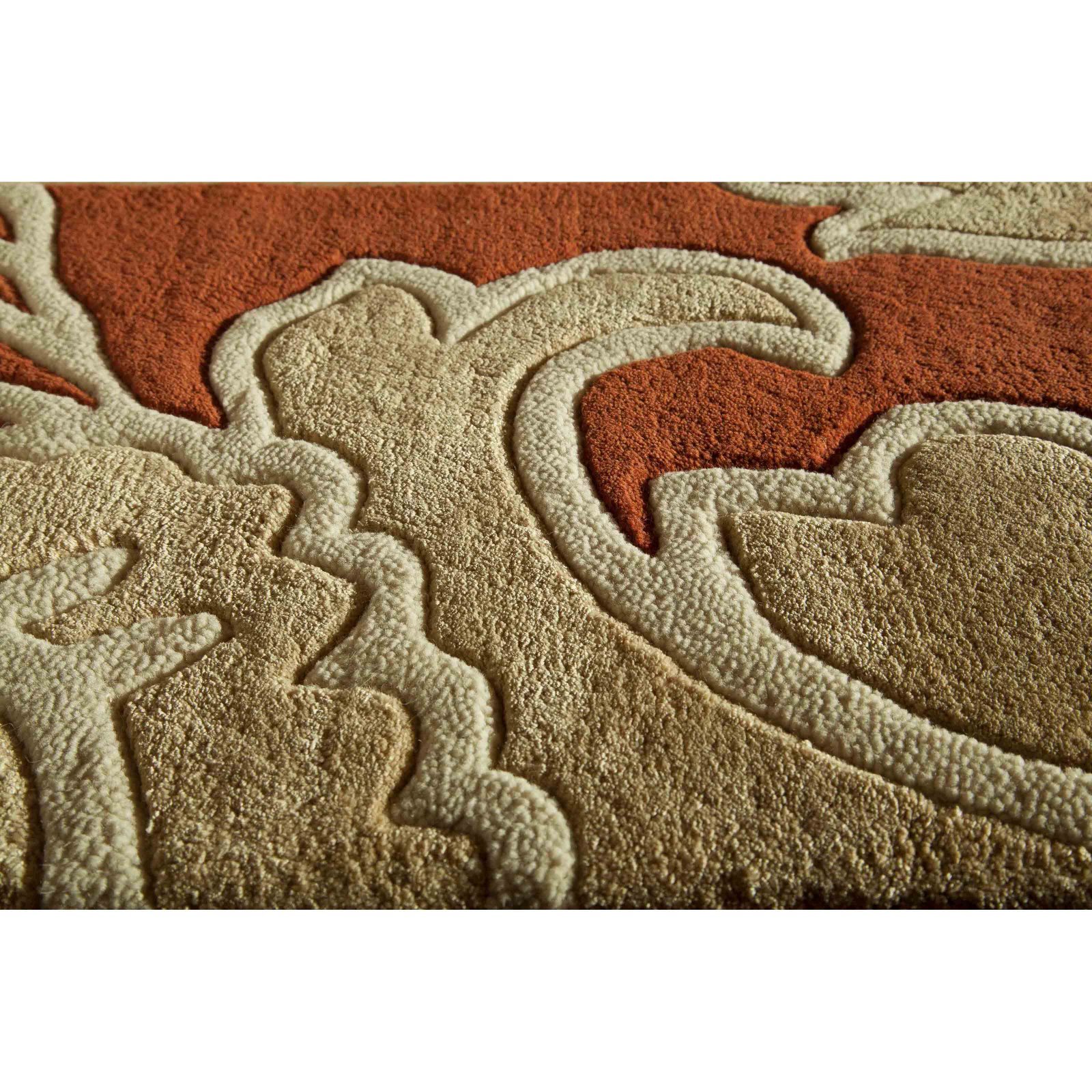 Rugs America Millennium Area Rug 8x11 Feet - Rustic Brick Design, Soft & Durable - Perfect for Living Room, Bedroom, or Office Decor
